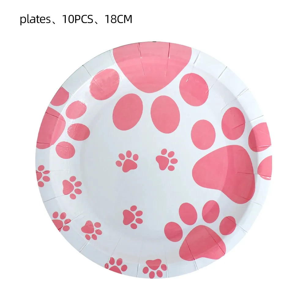 Pink 'Dog Themed' Birthday Party Decor