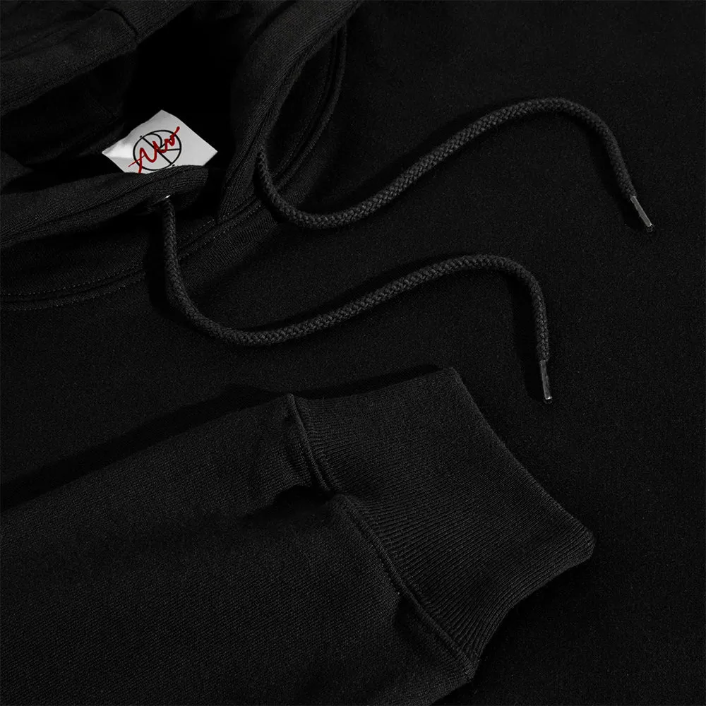 Polar Skate Co Dave Hoodie Sad At Times Hood Black