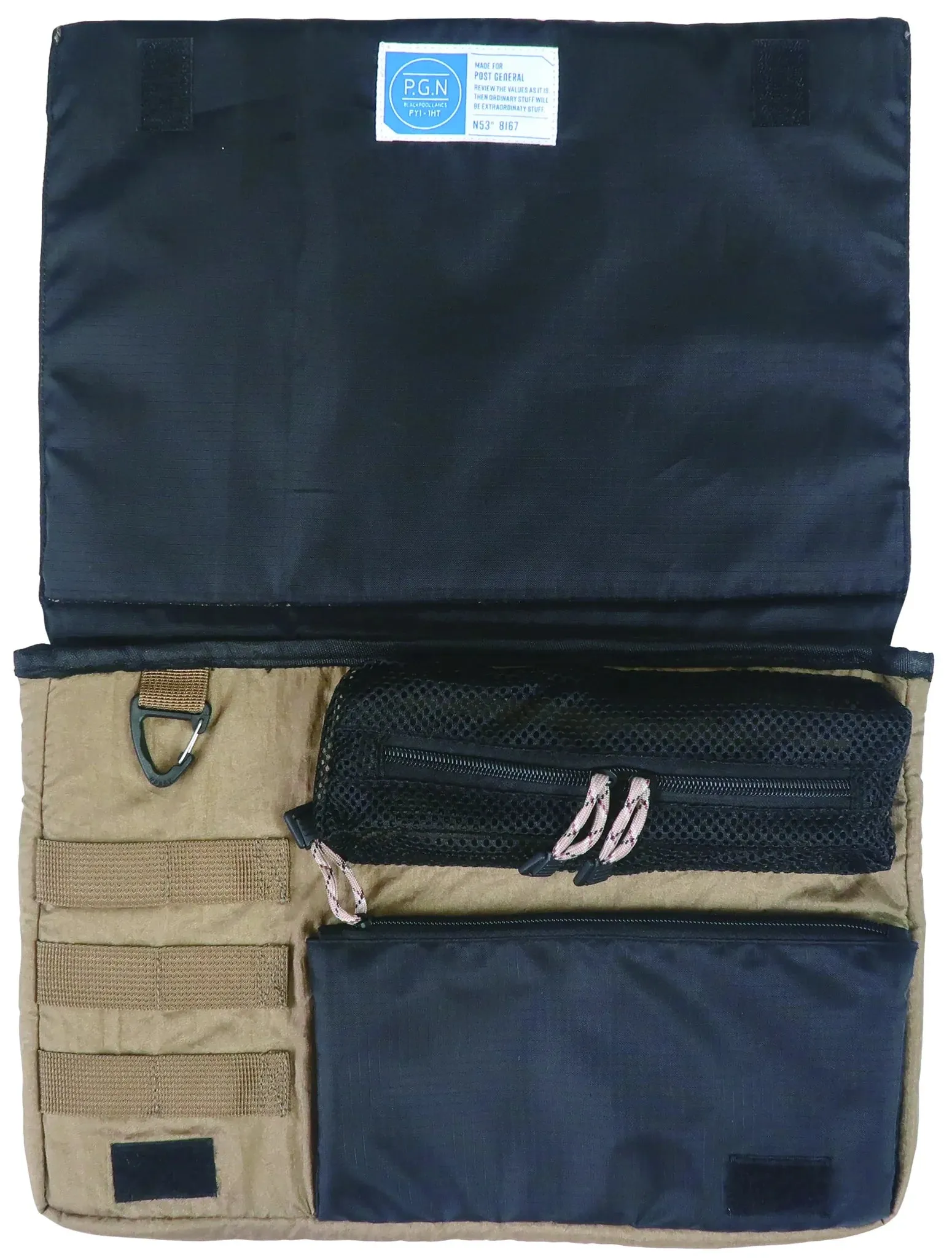 Post General Parachute Nylon Laptop Organiser
