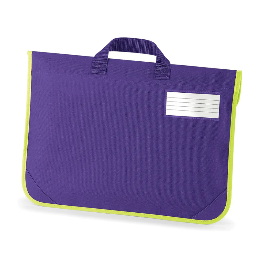 Purple Enhanced Visibility Book Bag