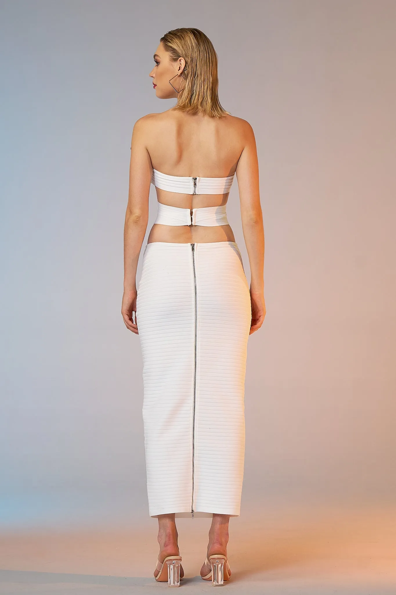 Raegan Halter Cut Out Bandage Dress