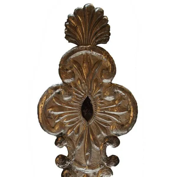 Rare Pair of Indo-Portuguese Silver and Teak Reliquaries