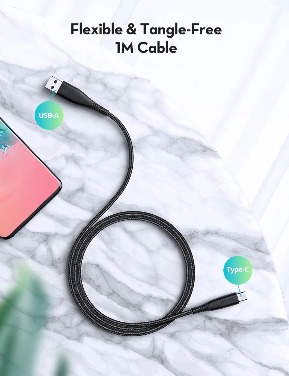 RAVPower - Type-C Cable