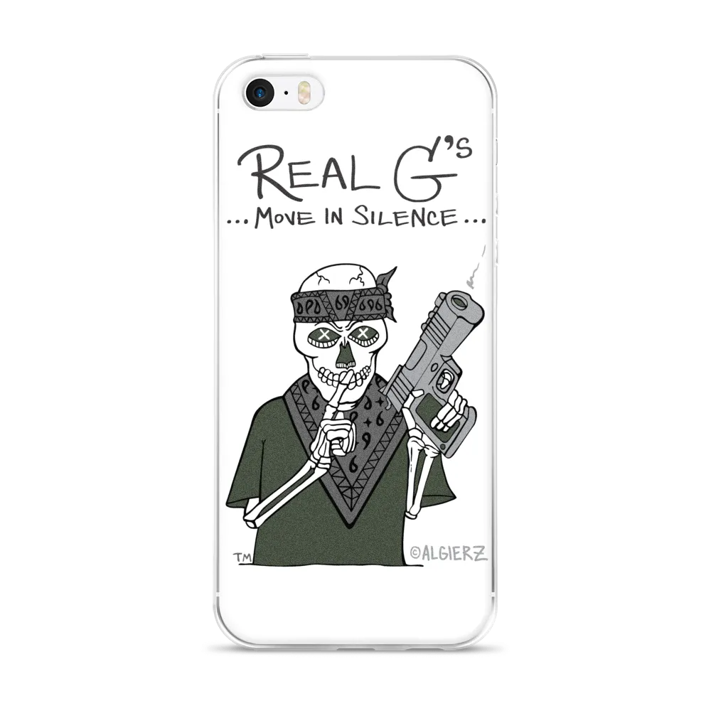 Real G's Move in Silence Case for iPhones and Samsungs