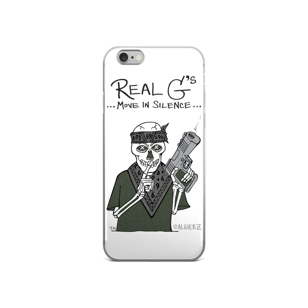 Real G's Move in Silence Case for iPhones and Samsungs