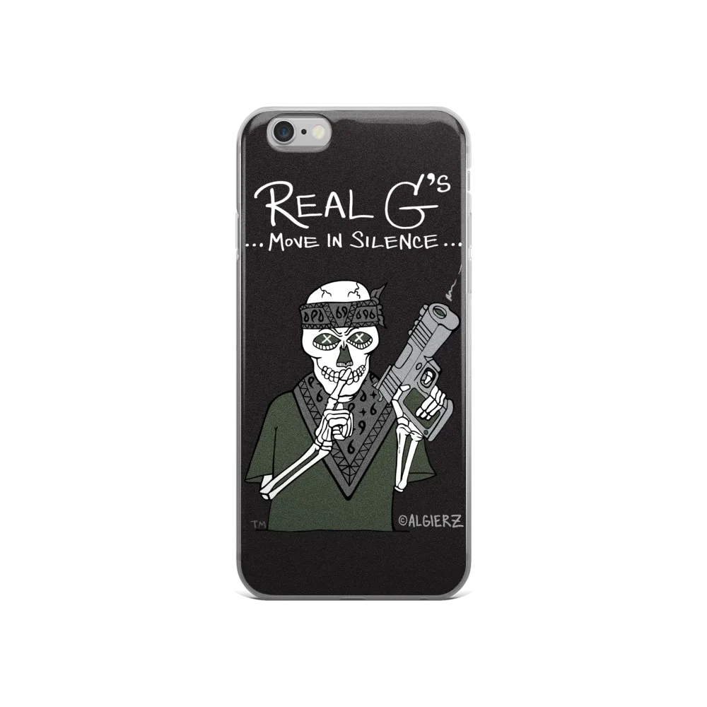 Real G's Move in Silence Case for iPhones and Samsungs