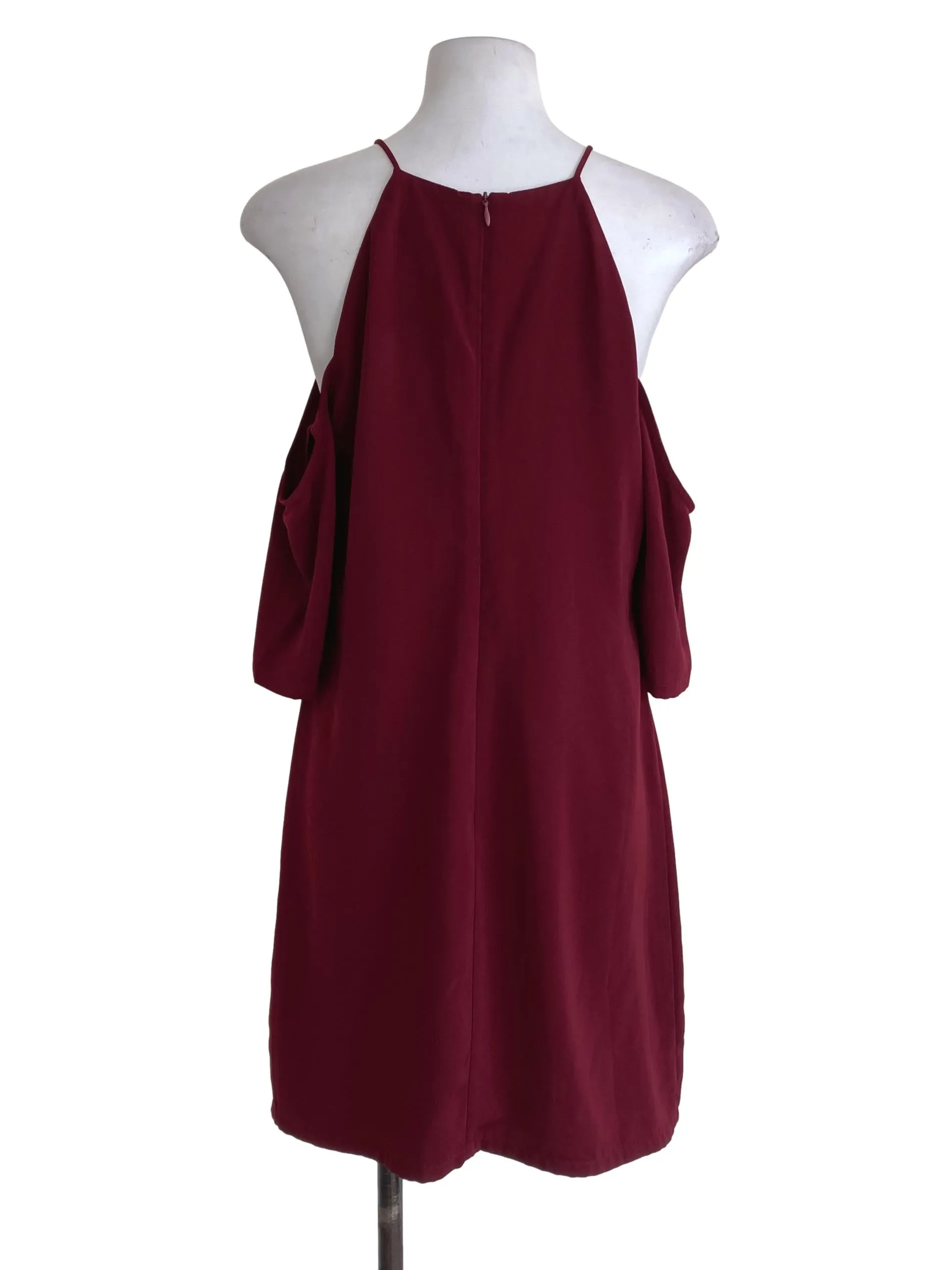Red Halter Neck Dress LB