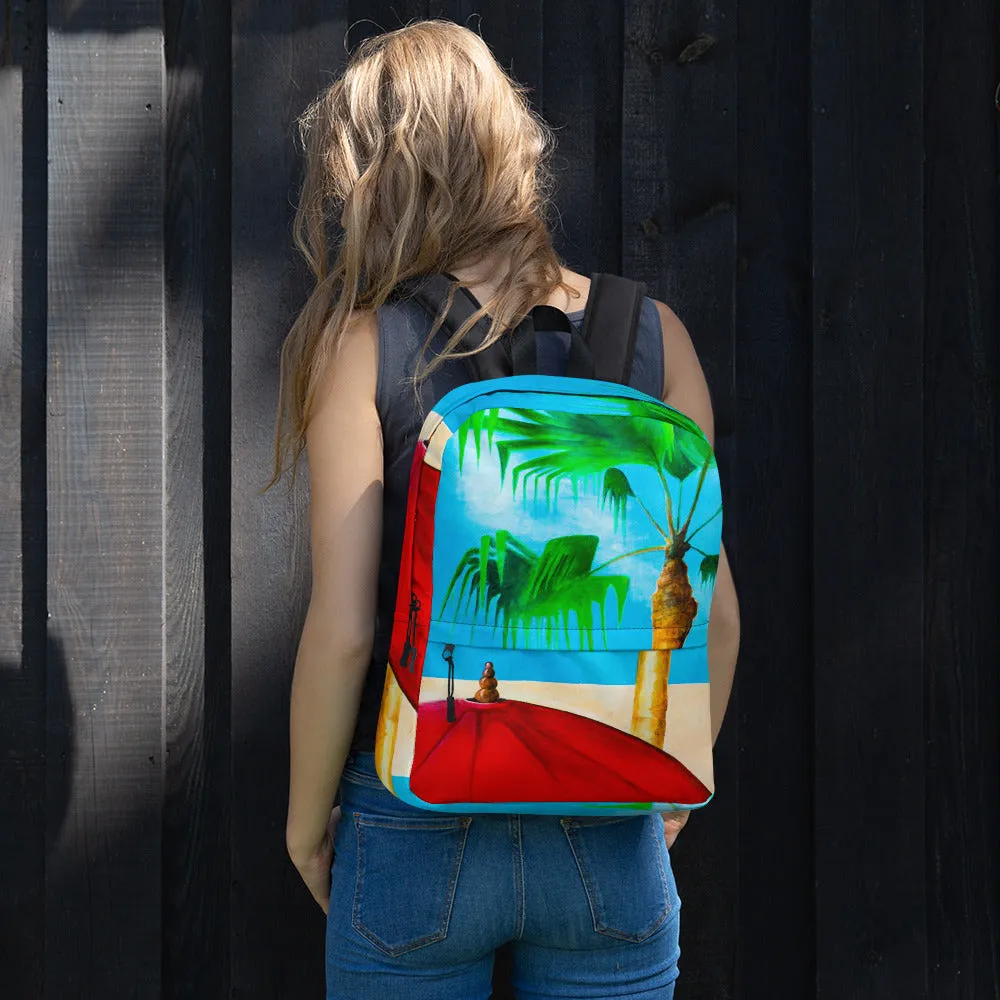 Red Umbrella Backpack