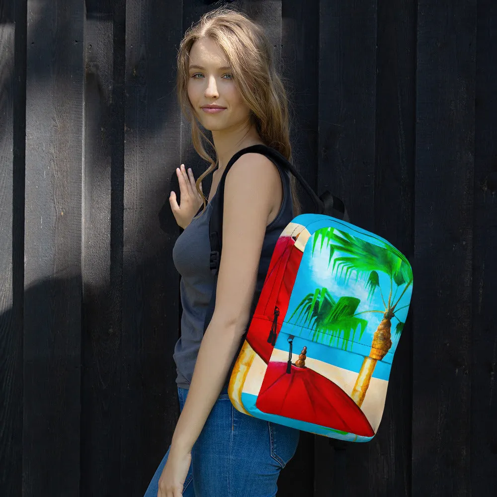 Red Umbrella Backpack