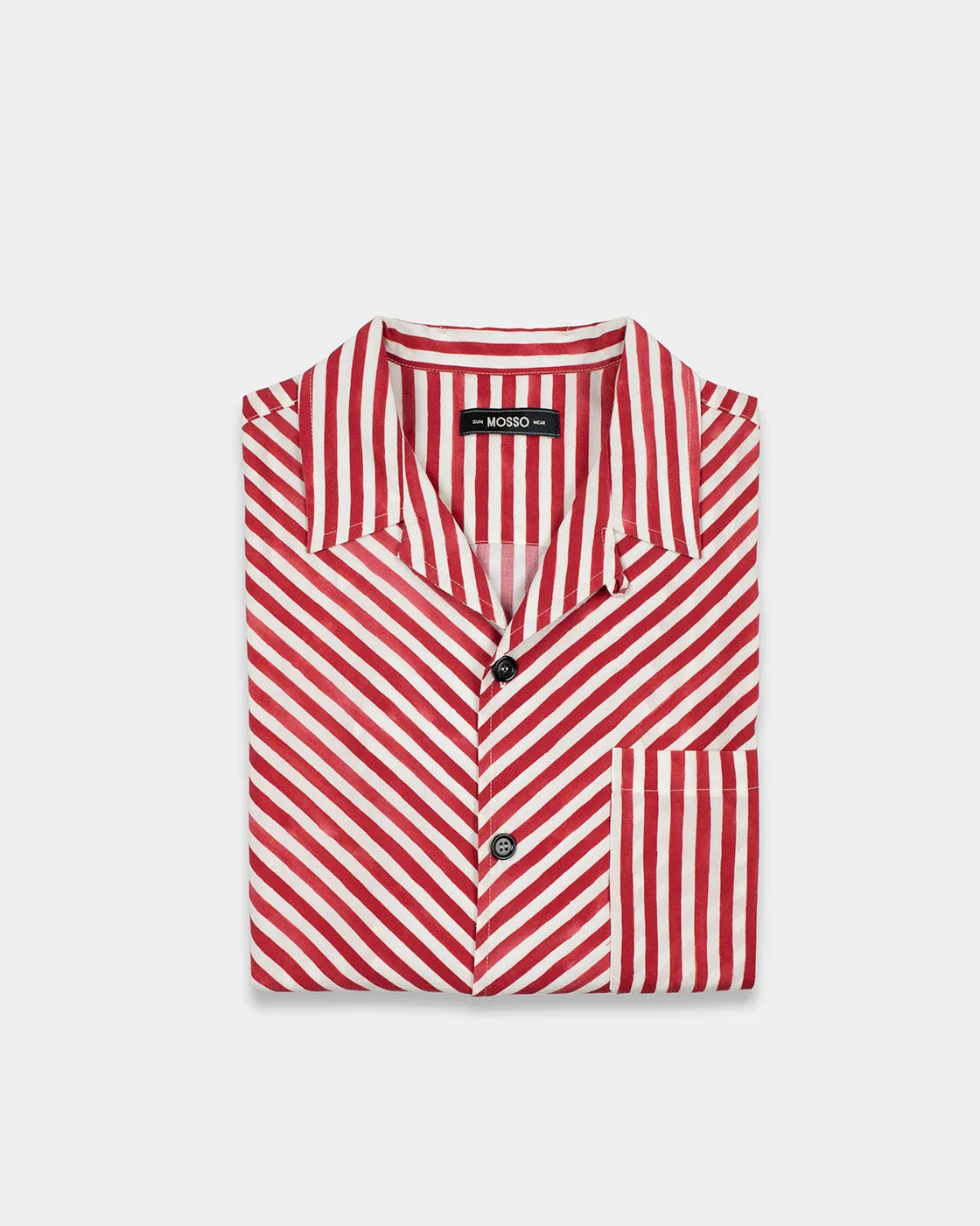 Red Wave Short Sleeve Shirt