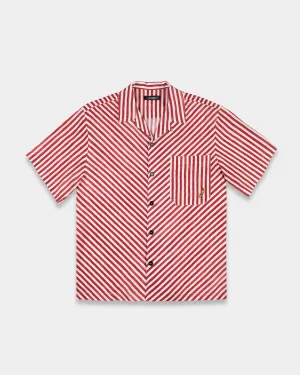 Red Wave Short Sleeve Shirt