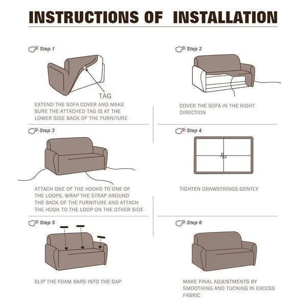 Removable Sofa Cover