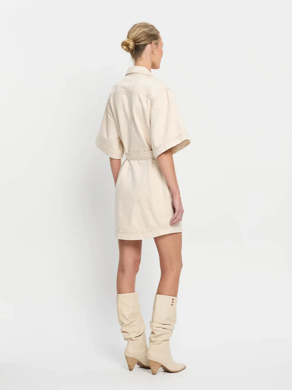 Rowyn Denim Shirt Dress