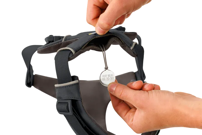 RUFFWEAR Front Range Dog Harness - Basalt Grey