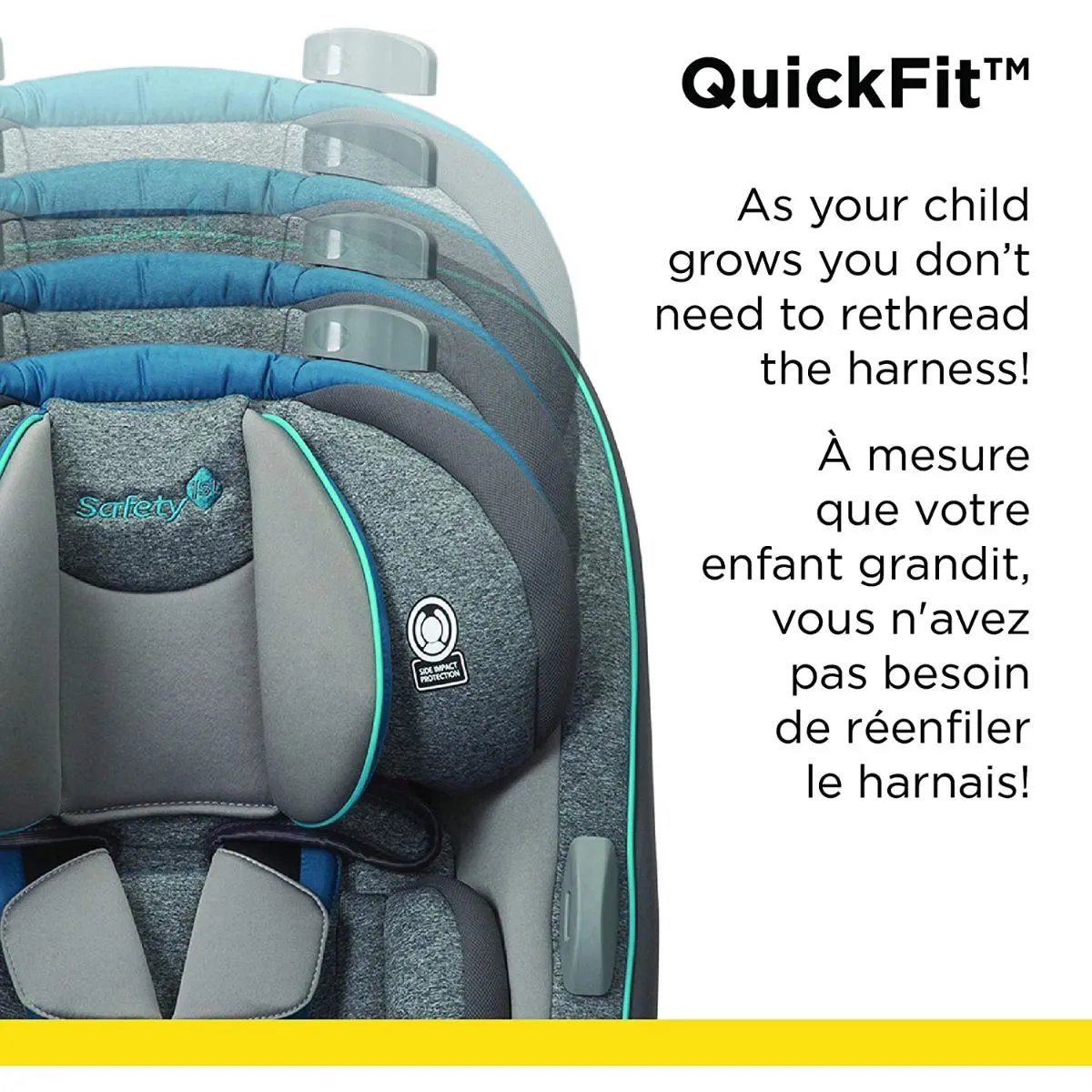 Safety 1st Grow and Go Car Seat - Rain Drop