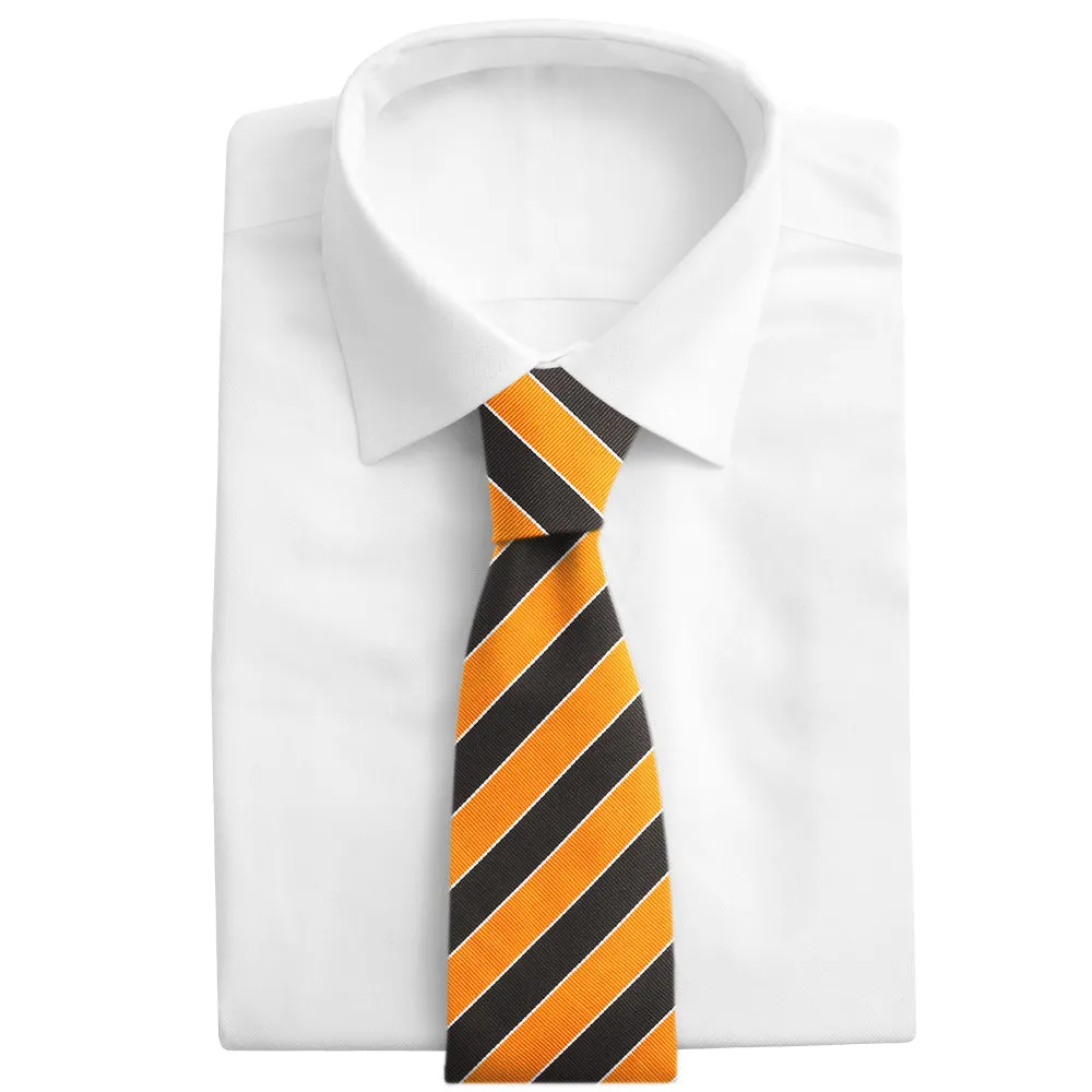 Scholastic Orange/Black - Neckties