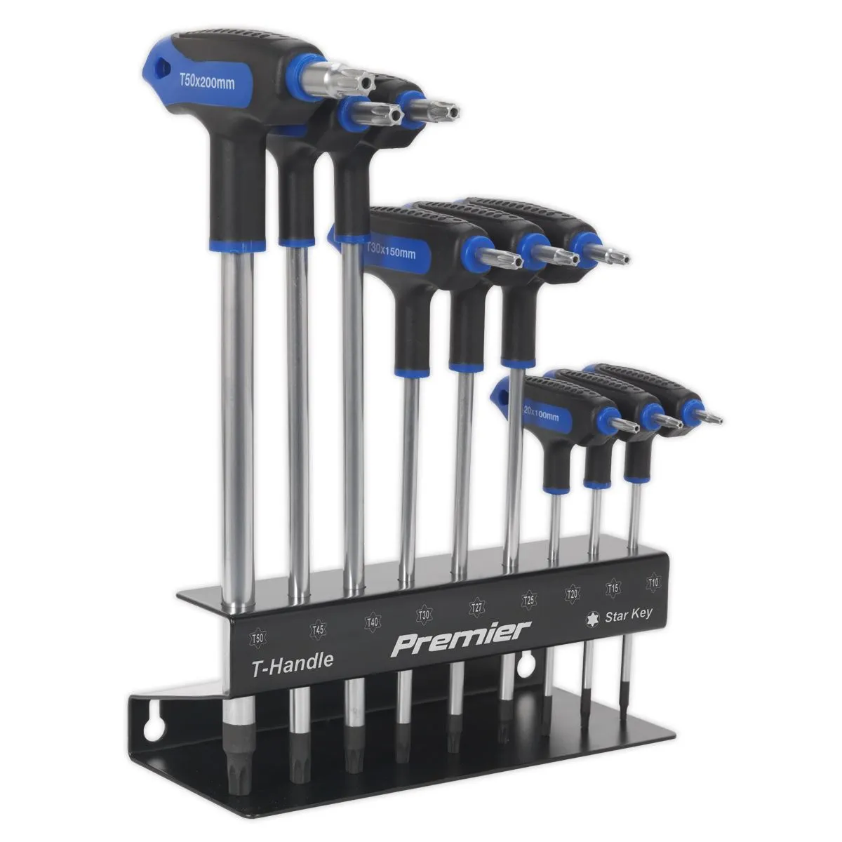 Sealey Premier TRX-Star* Key Set 9pc T-Handle
