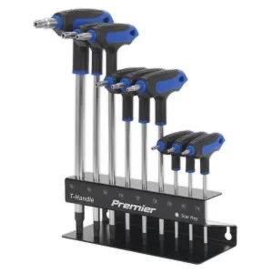 Sealey Premier TRX-Star* Key Set 9pc T-Handle
