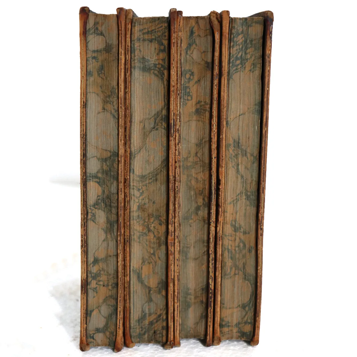 Set of Four Books: The Lives of the Most Eminent English Poets by Samuel Johnson