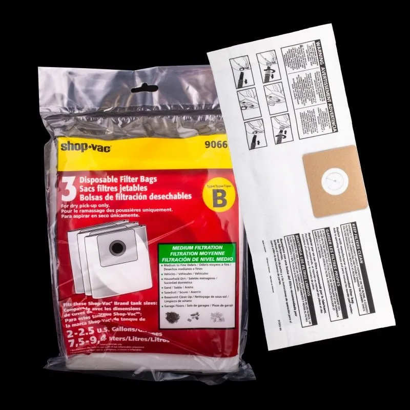Shopvac OEM Bag Type "B"