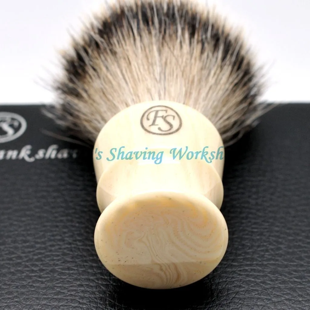 Silvertip Badger Hair Shaving Brush SI24-FI33 Flat