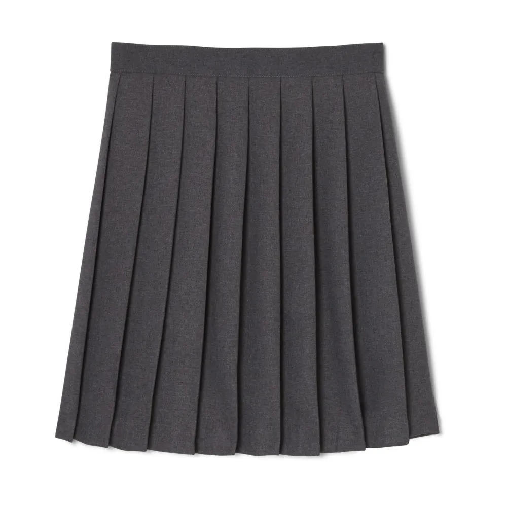 Skirt, Knife Pleat Knee Length Grey