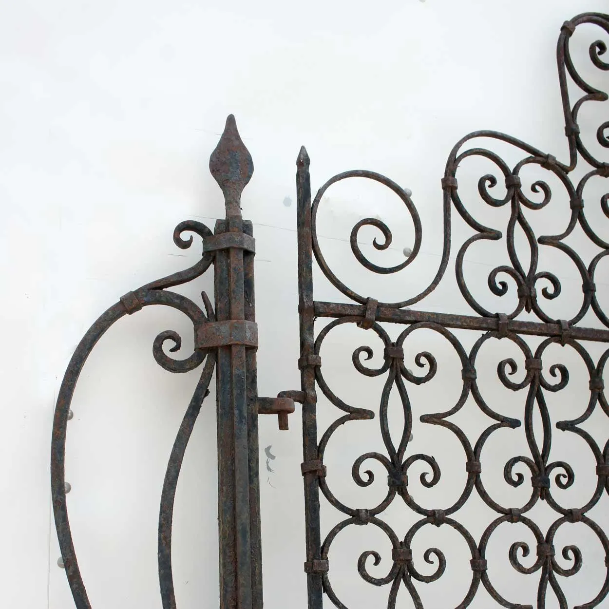 STOLEN ➳ Pair Spanish Wrought Iron Gates