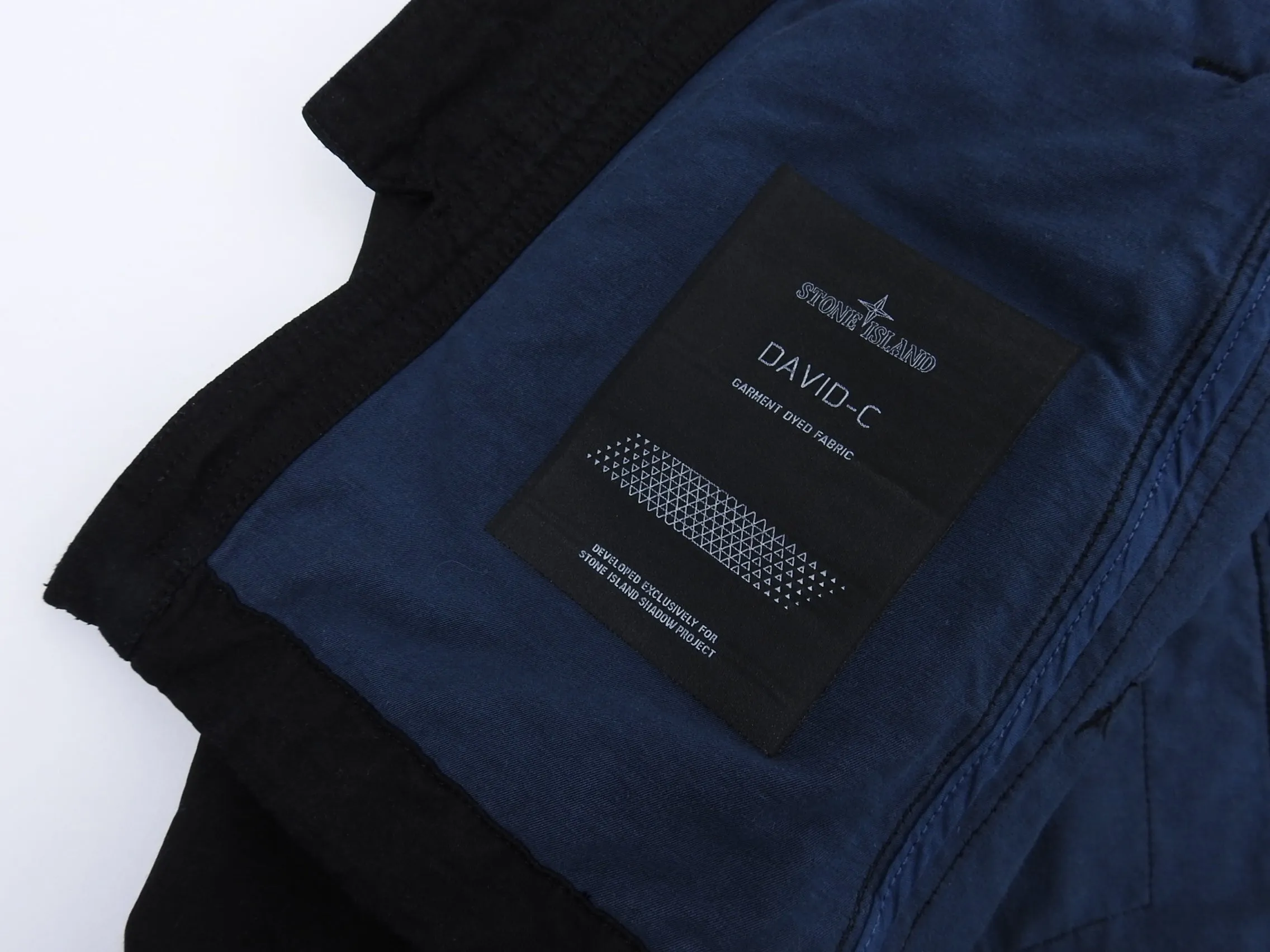 Stone Island Shadow Project Black Moto Style Zip Up Jacket - M