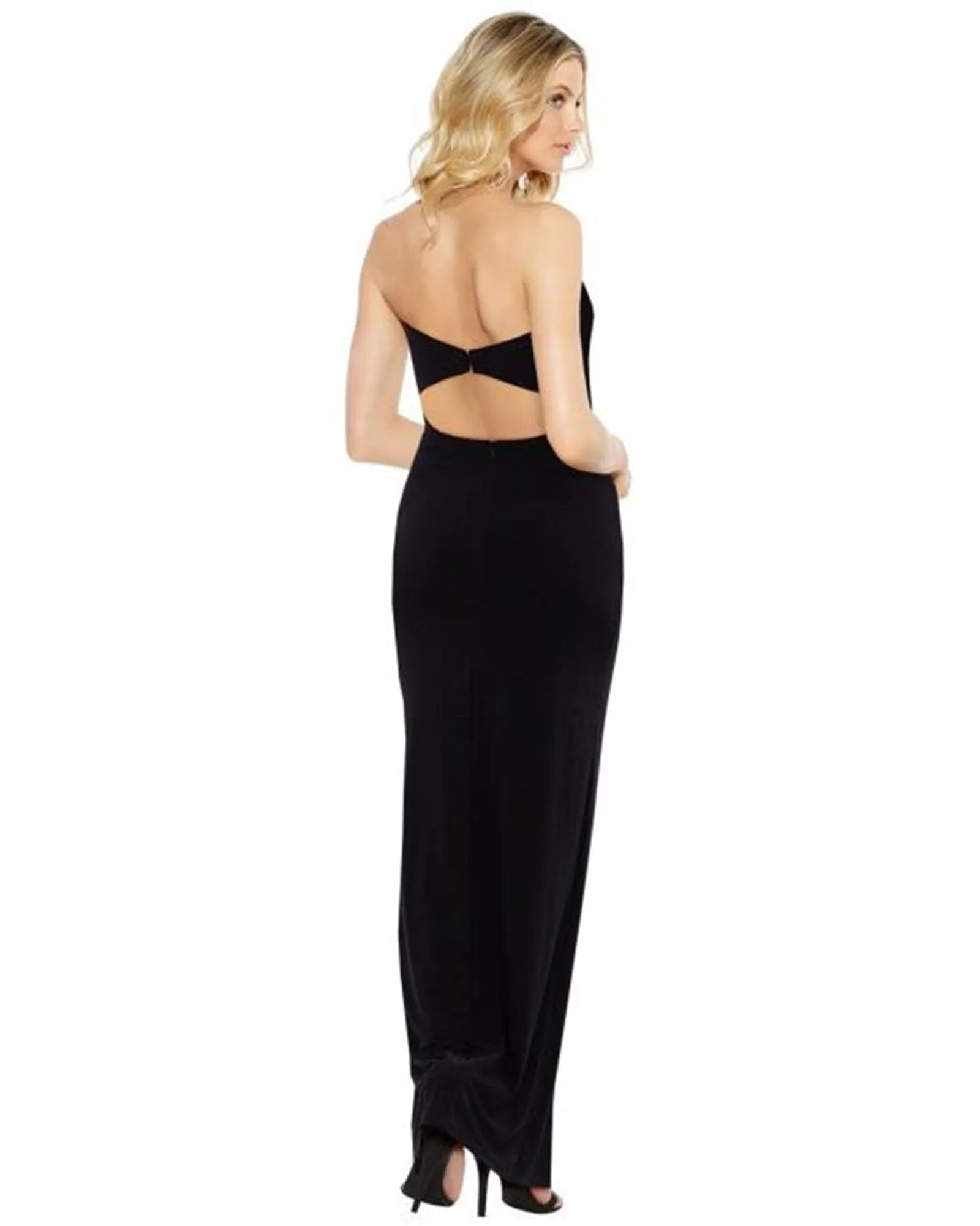 Strapless Evening Dress