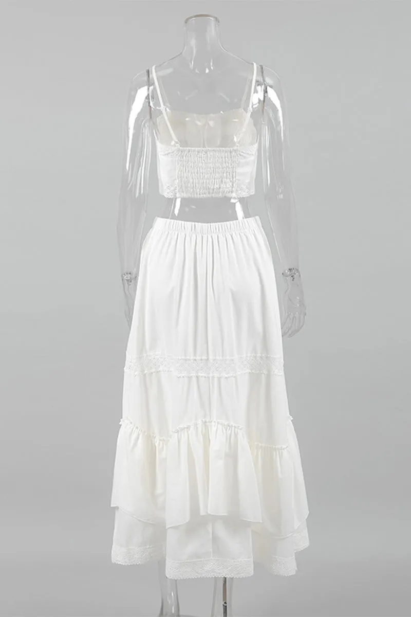 Street Flounce Sleeveless Two Pieces