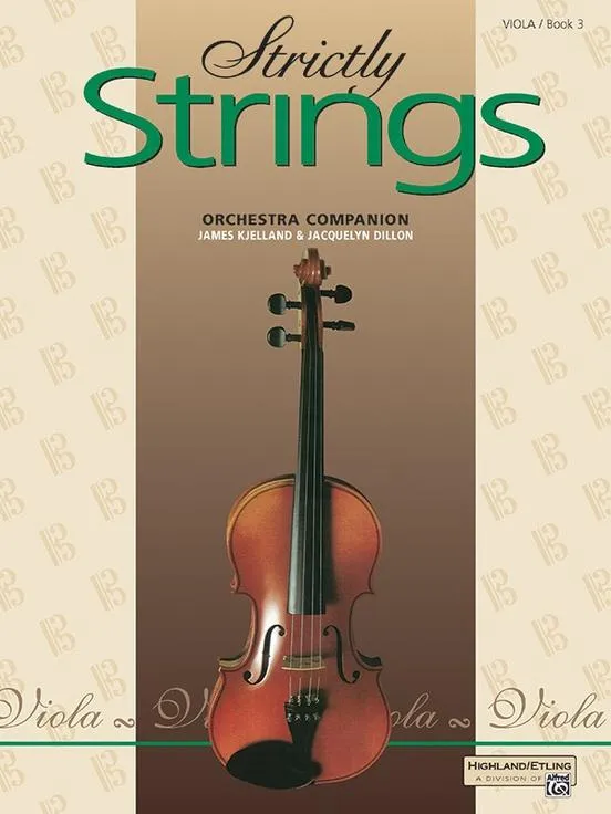 Strictly Strings Book 3 Viola