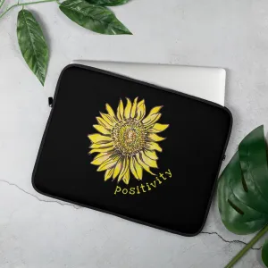 Sunflower positivity - Hibiscus Surfwear - Ethical Laptop Case