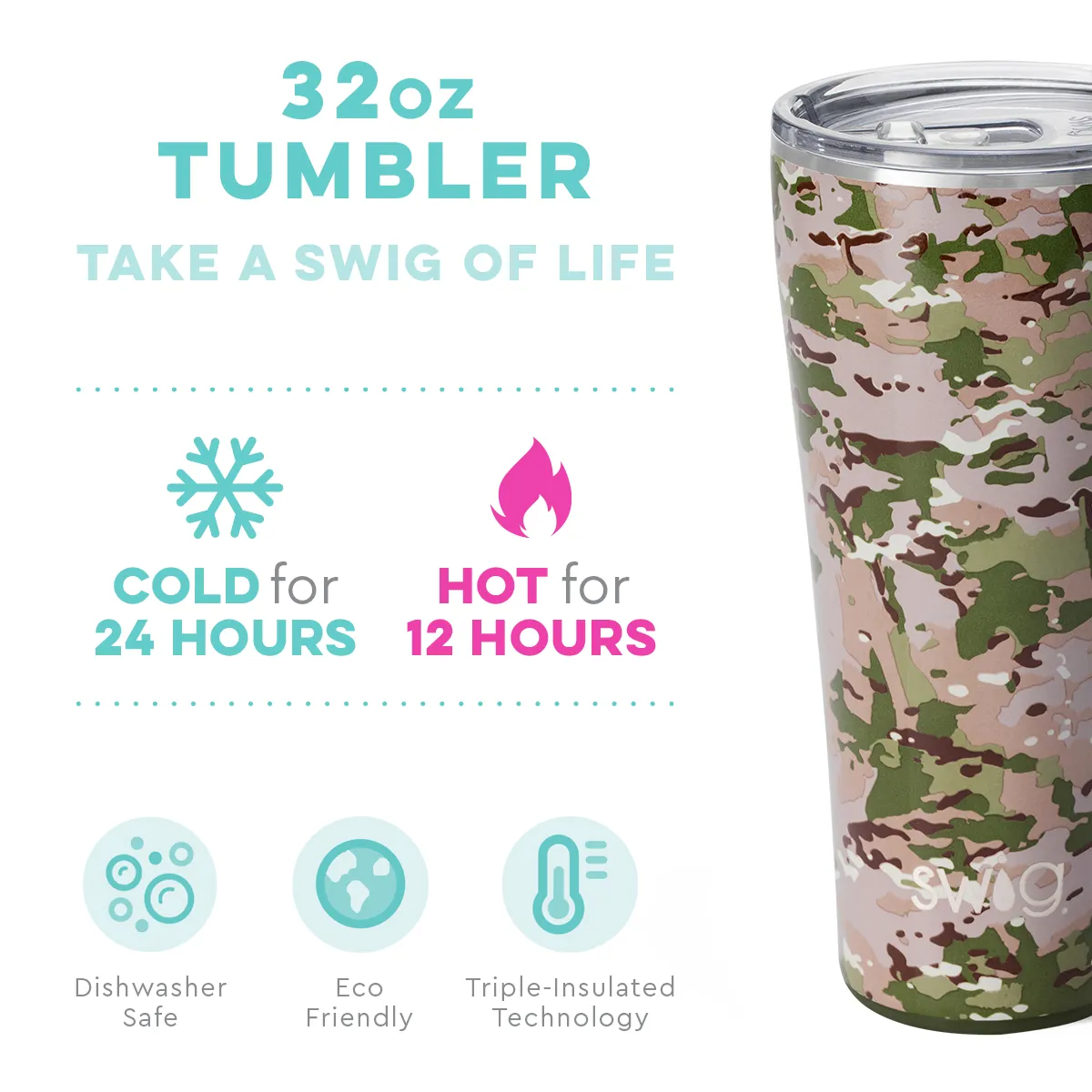 Swig 32oz Tumbler - Duty Calls