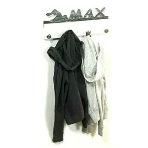 Swimmer Personalized Sports Coat Hook Hanger, Handmade Wall Organizer, Storage Space for Your Living Space