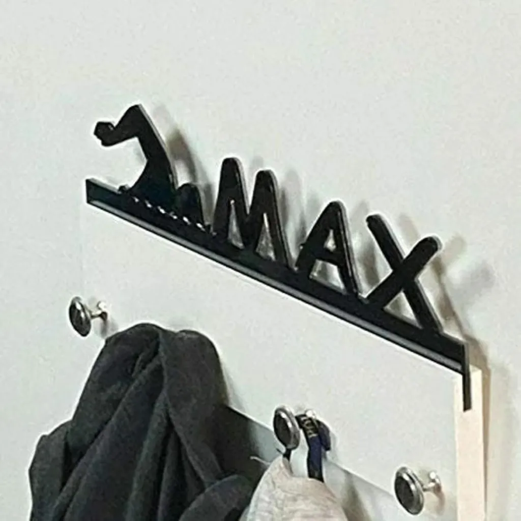 Swimmer Personalized Sports Coat Hook Hanger, Handmade Wall Organizer, Storage Space for Your Living Space