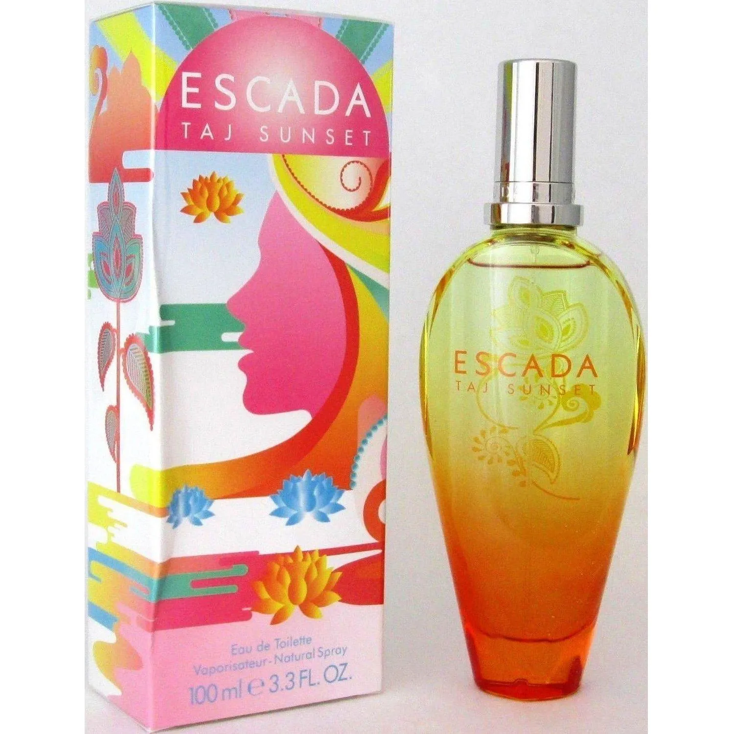 TAJ SUNSET Escada women edt Perfume spray 3.4 / 3.3 oz New in Box