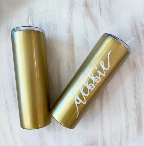 Tall Drink Tumbler Stainless Steel