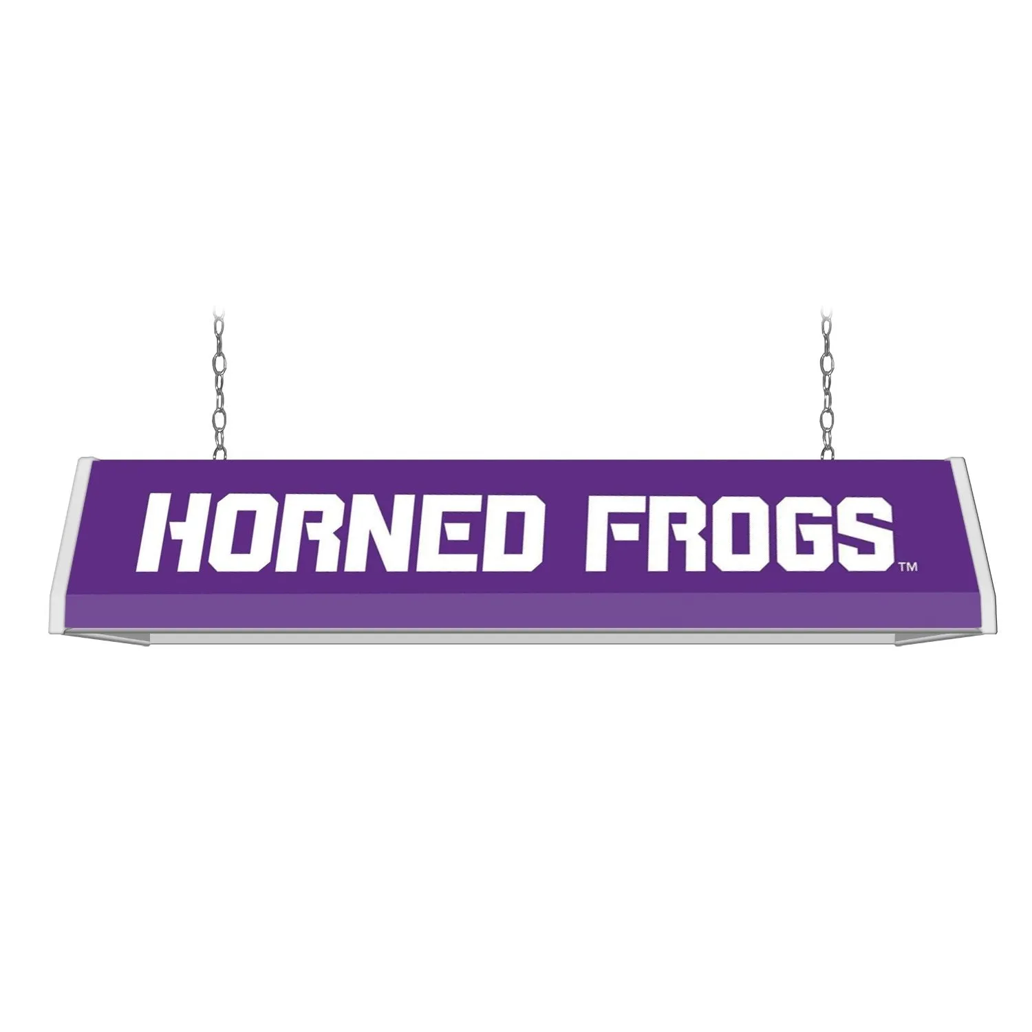 TCU Horned Frogs: Standard Pool Table Light
