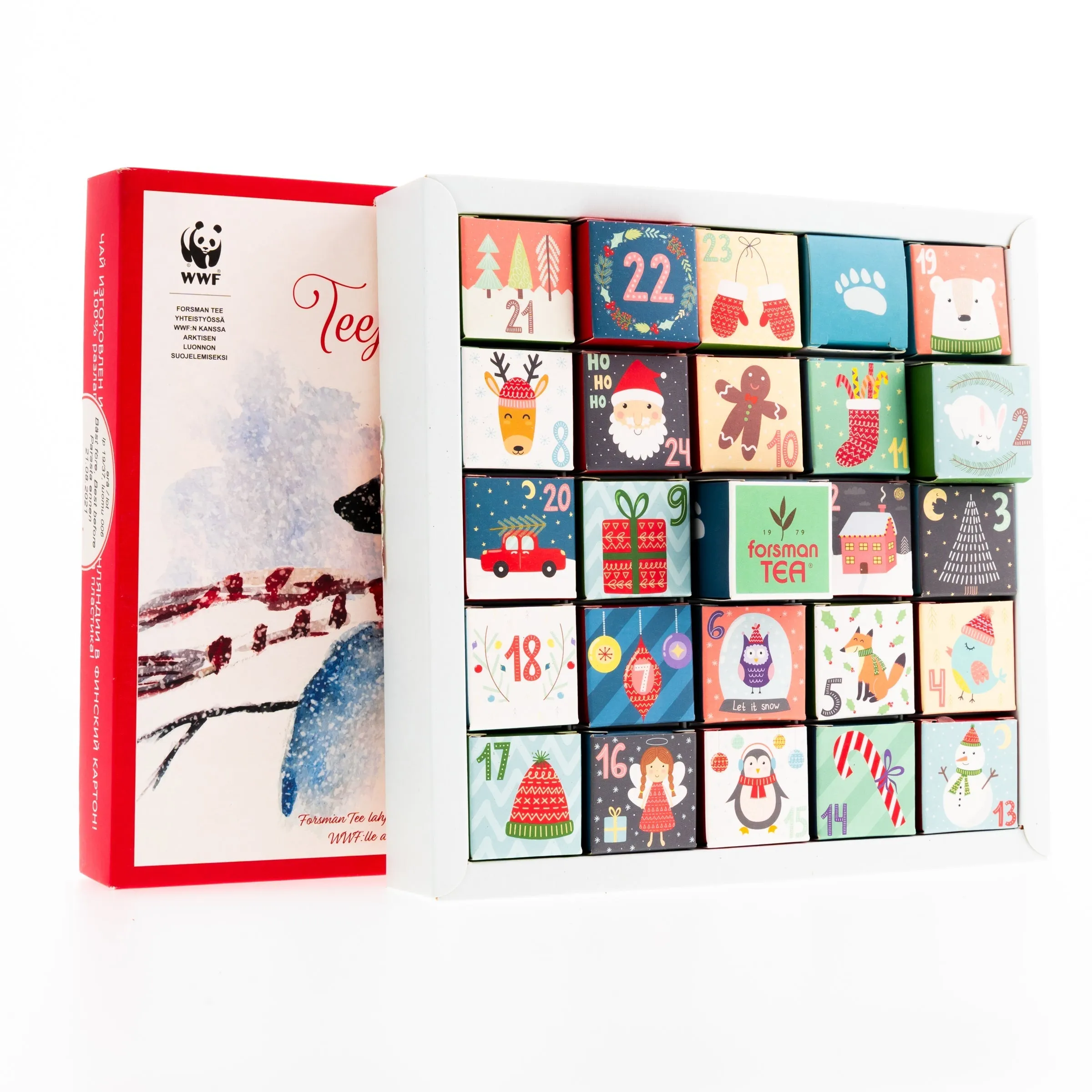 Tea Christmas calendar Jääkarhu