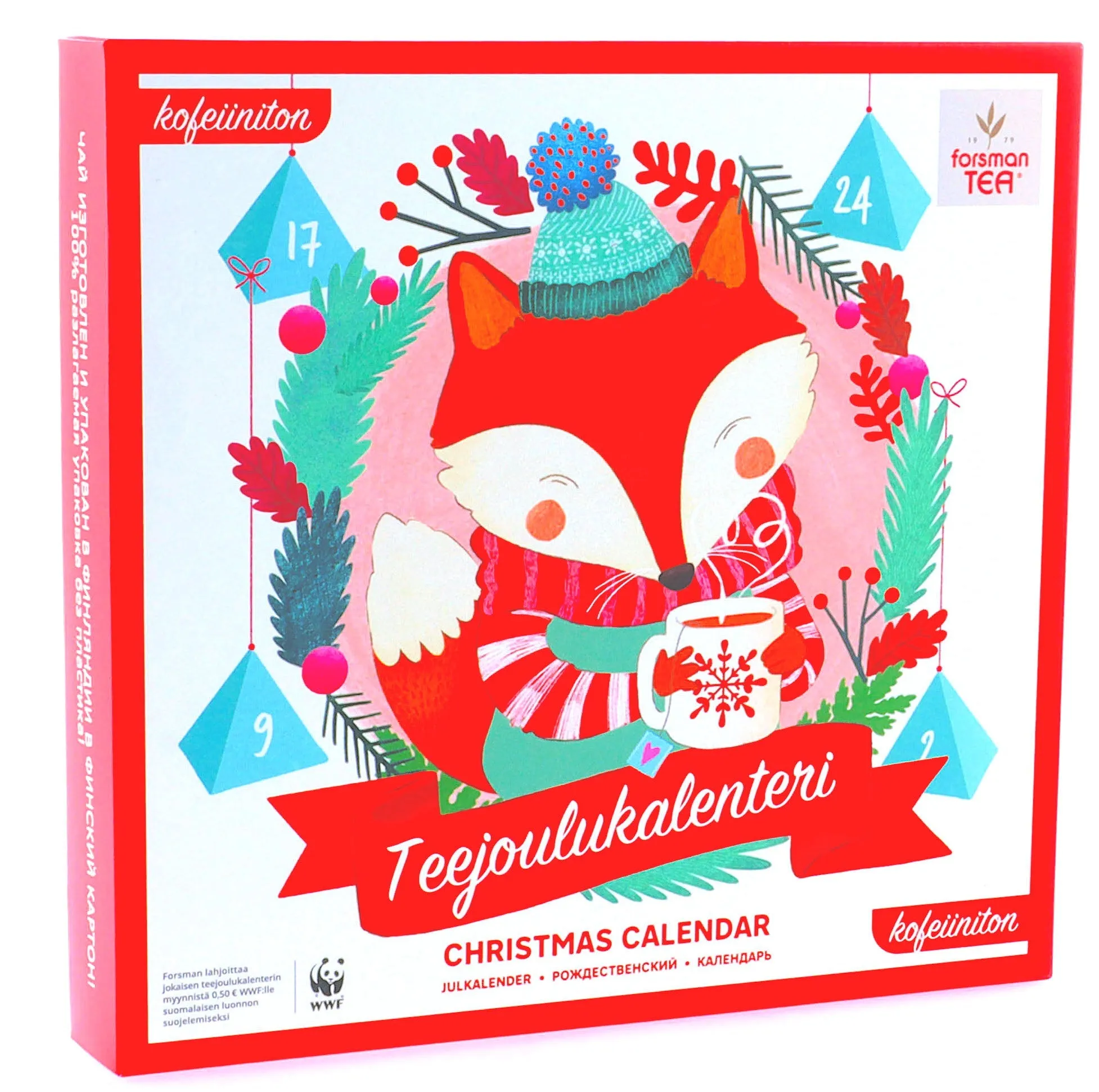 Tea Christmas calendar Kettu Caffeine-free