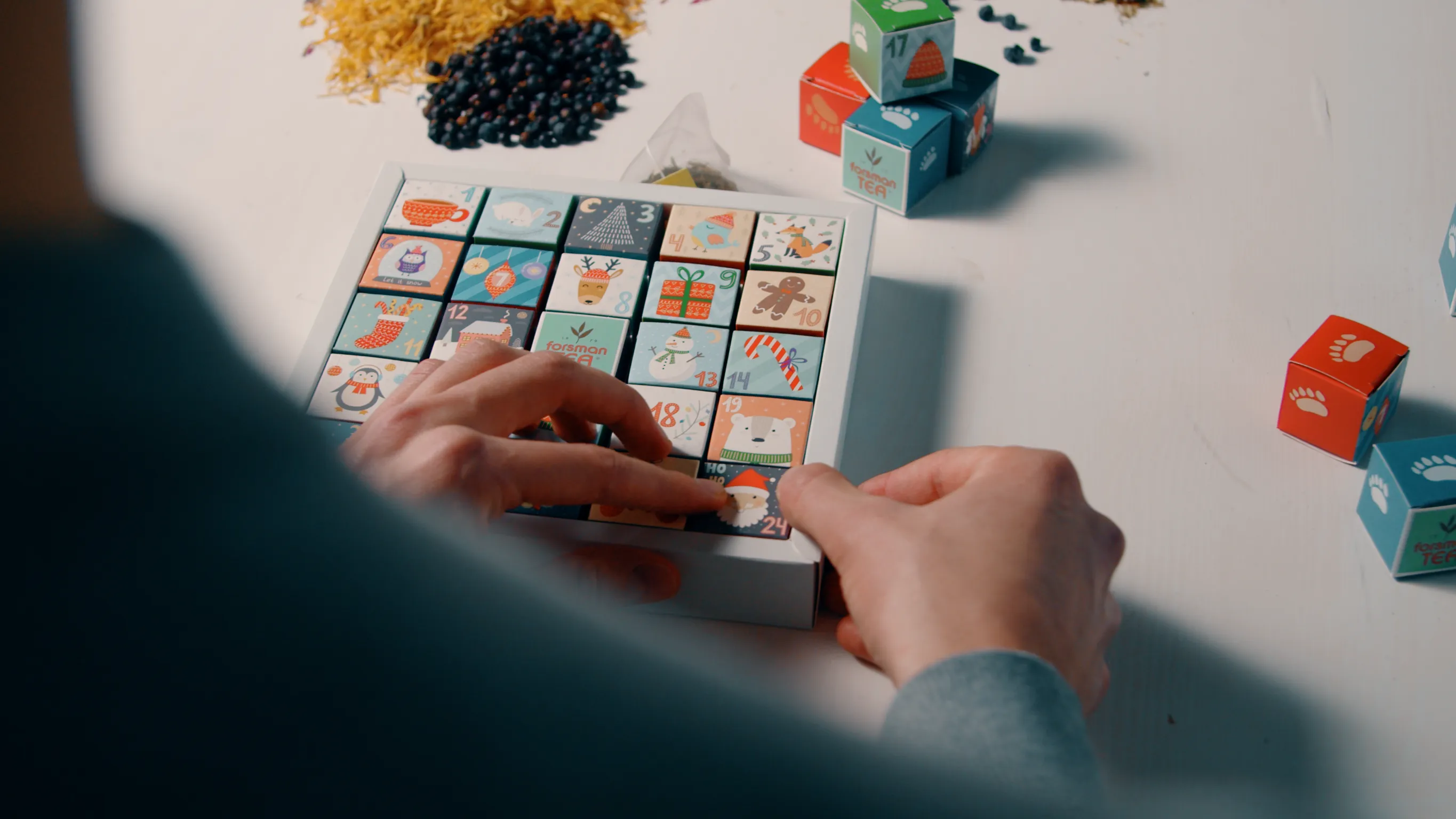 Tea Christmas calendar Kettu Caffeine-free
