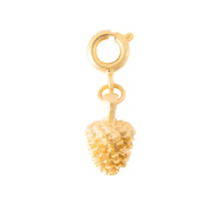 The Crowns Bespoke Jewelry Charm - Gold Pinecone
