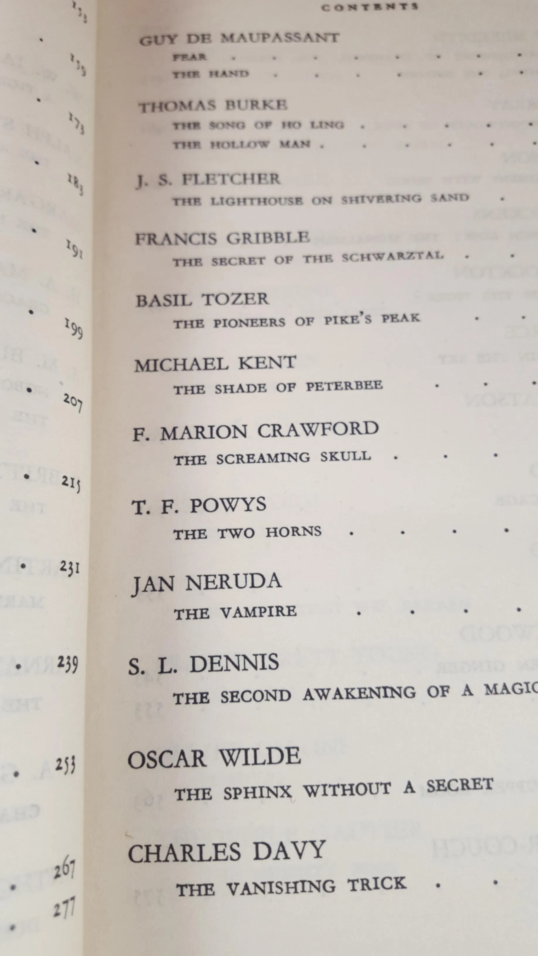 The Evening Standard Book of Strange Stories, Hutchinson & Co, no date