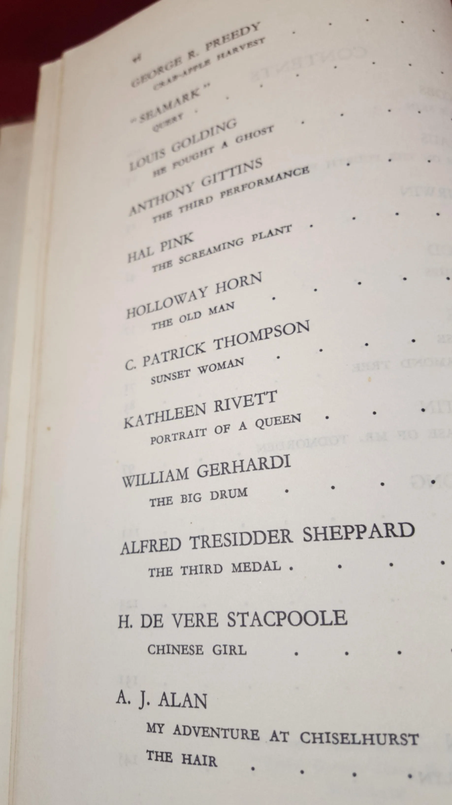 The Evening Standard Book of Strange Stories, Hutchinson & Co, no date