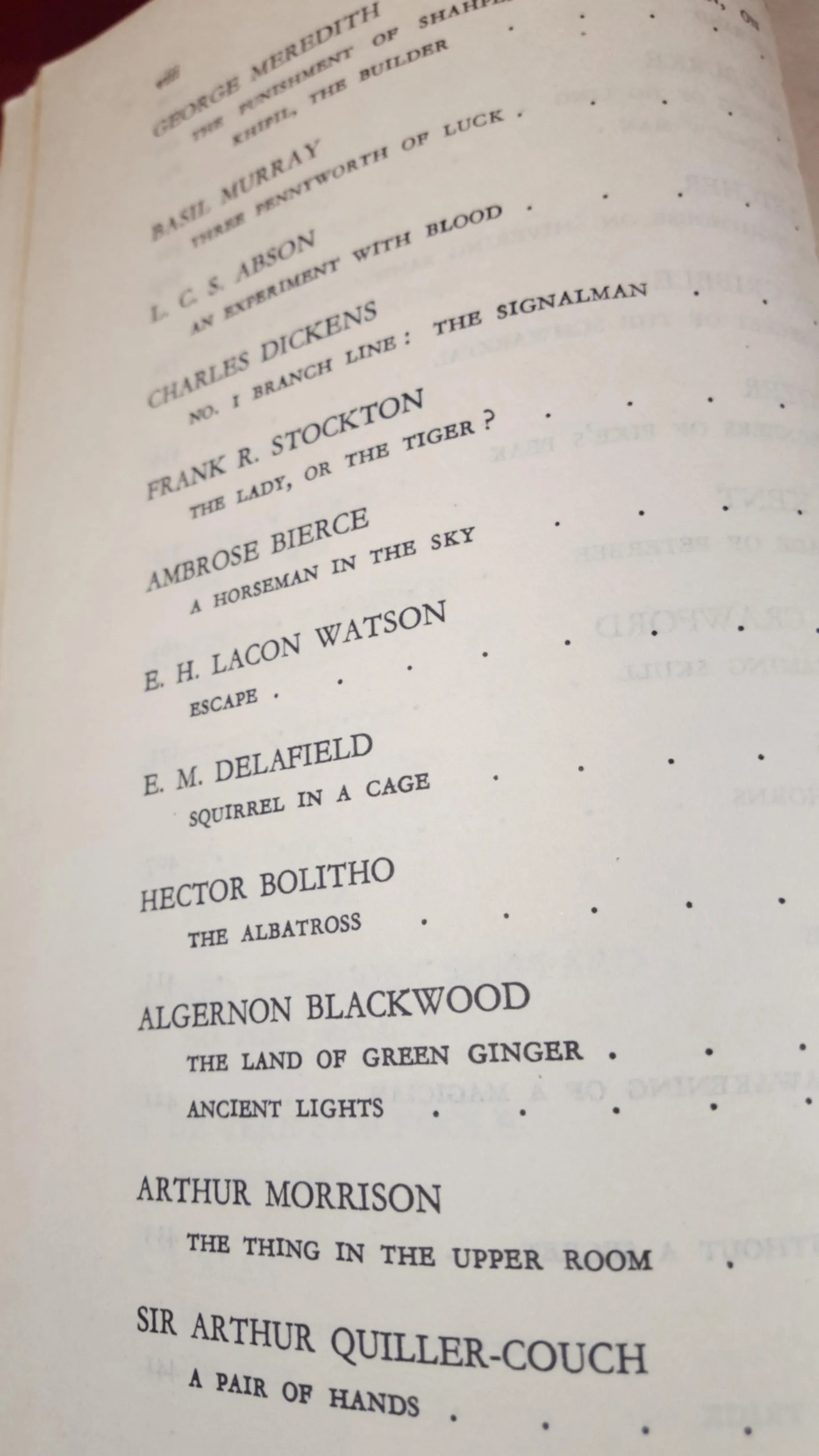 The Evening Standard Book of Strange Stories, Hutchinson & Co, no date
