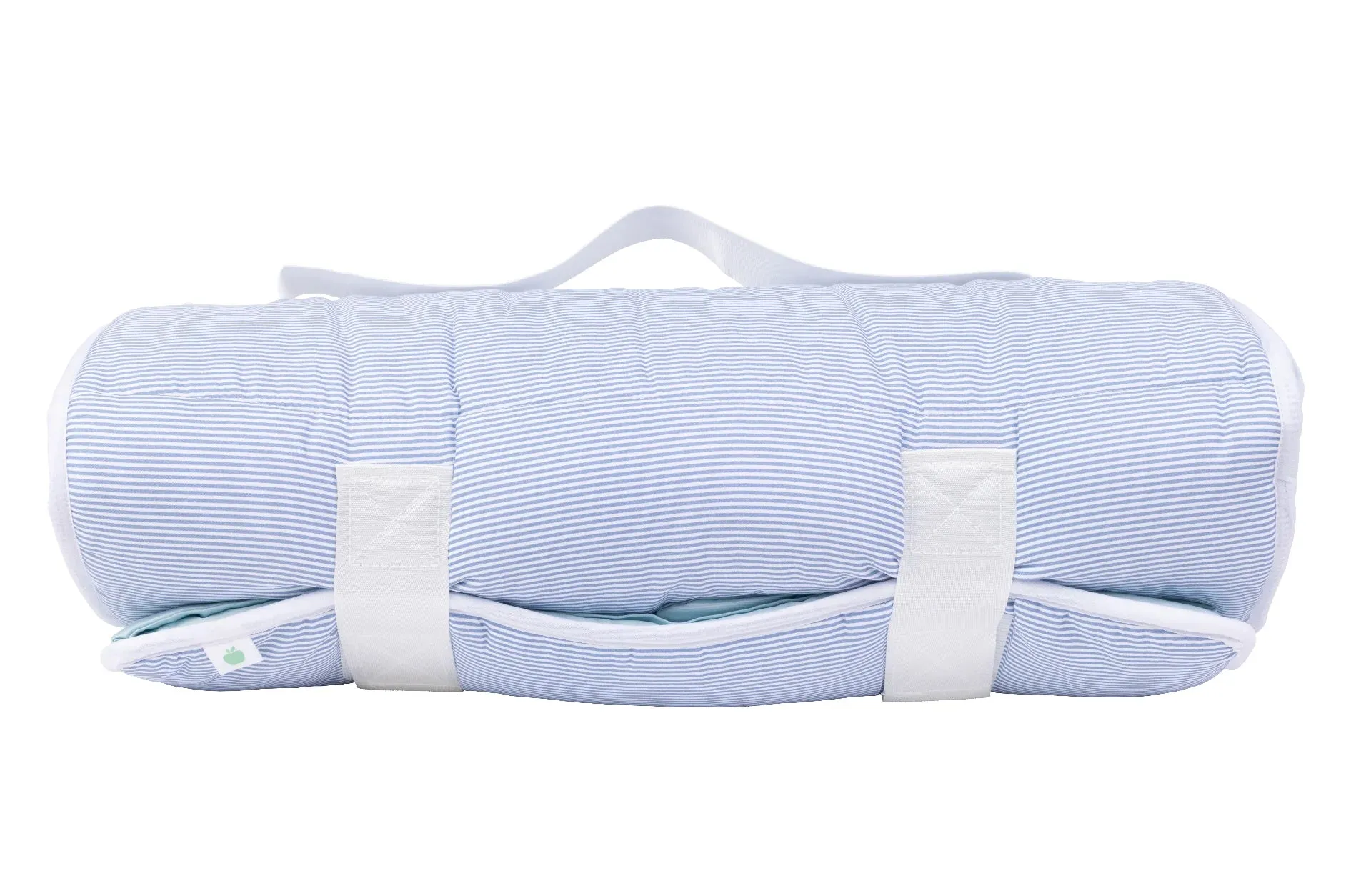 The Nap Mat Navy Mini Stripe by Apple of My Isla