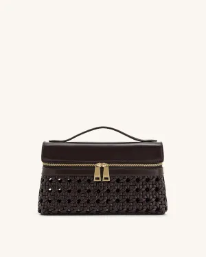 Thea Top Handle Bag -  Deep Claret