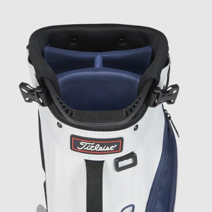 Titleist Players 4 Stand Bag - White/Navy