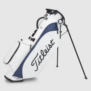 Titleist Players 4 Stand Bag - White/Navy