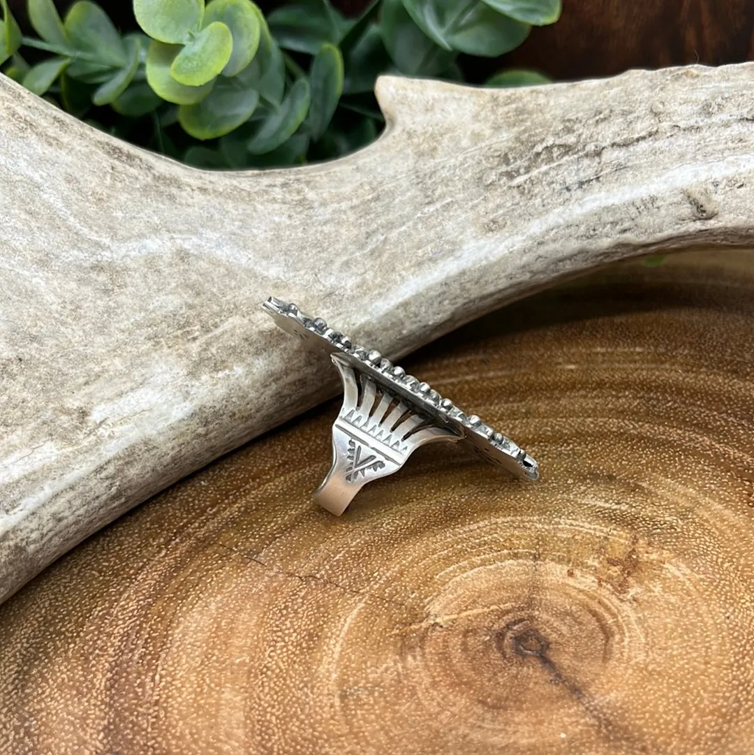 Tory Oval Statement Ring - 8